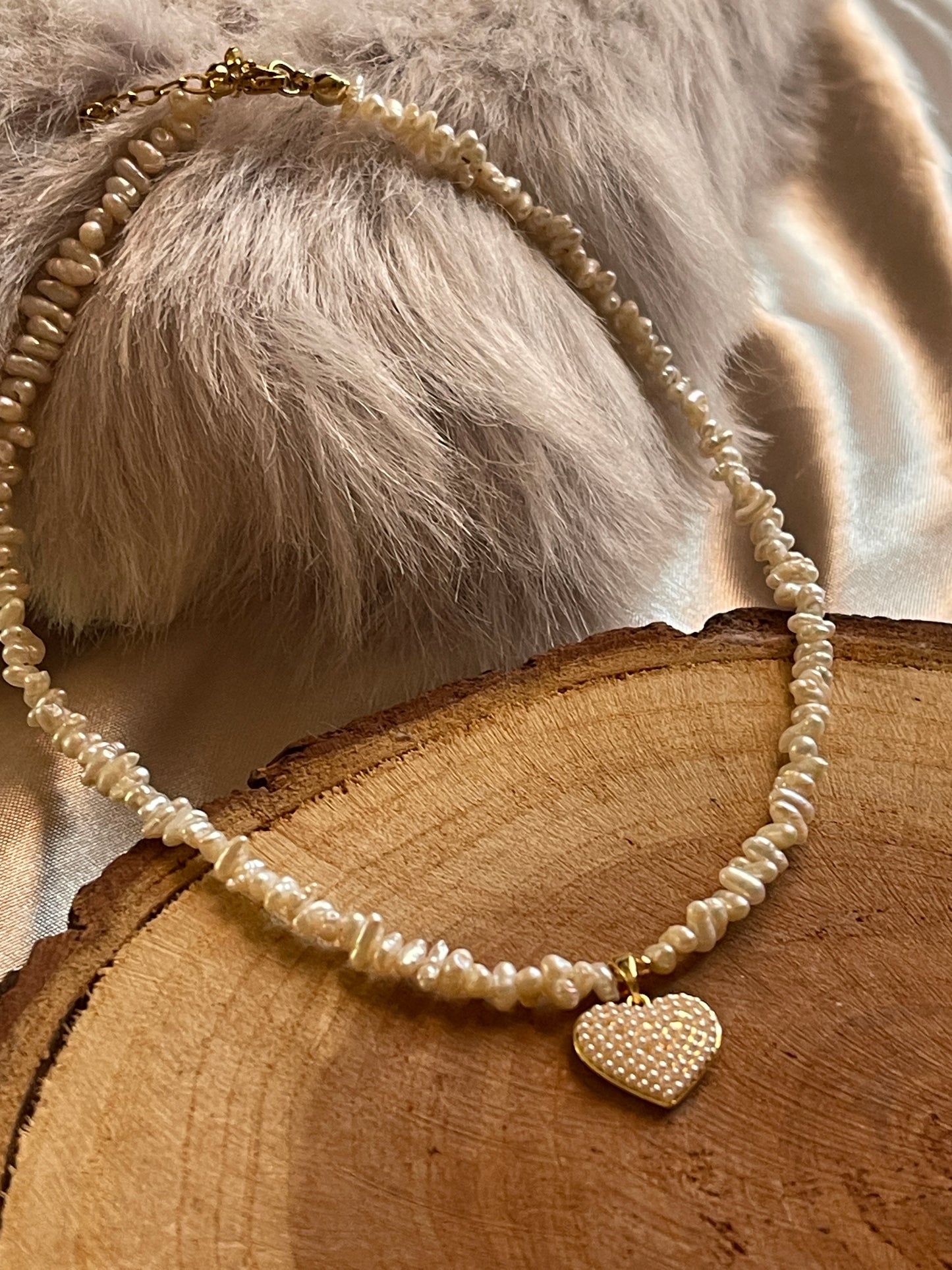 Collar corazón