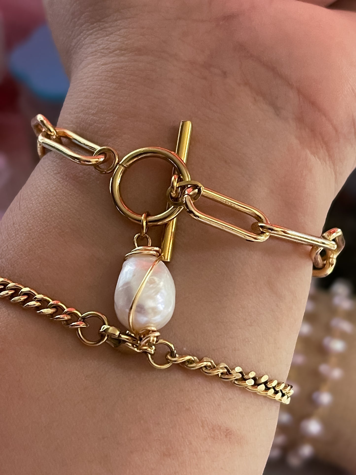 Pulsera perla