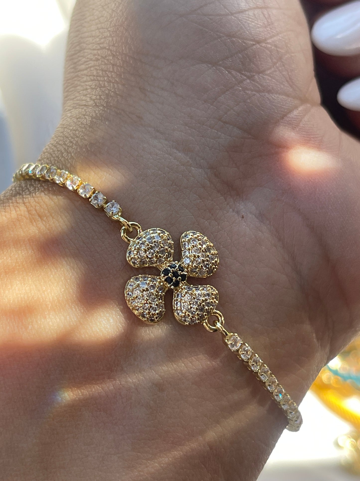 Pulsera trébol