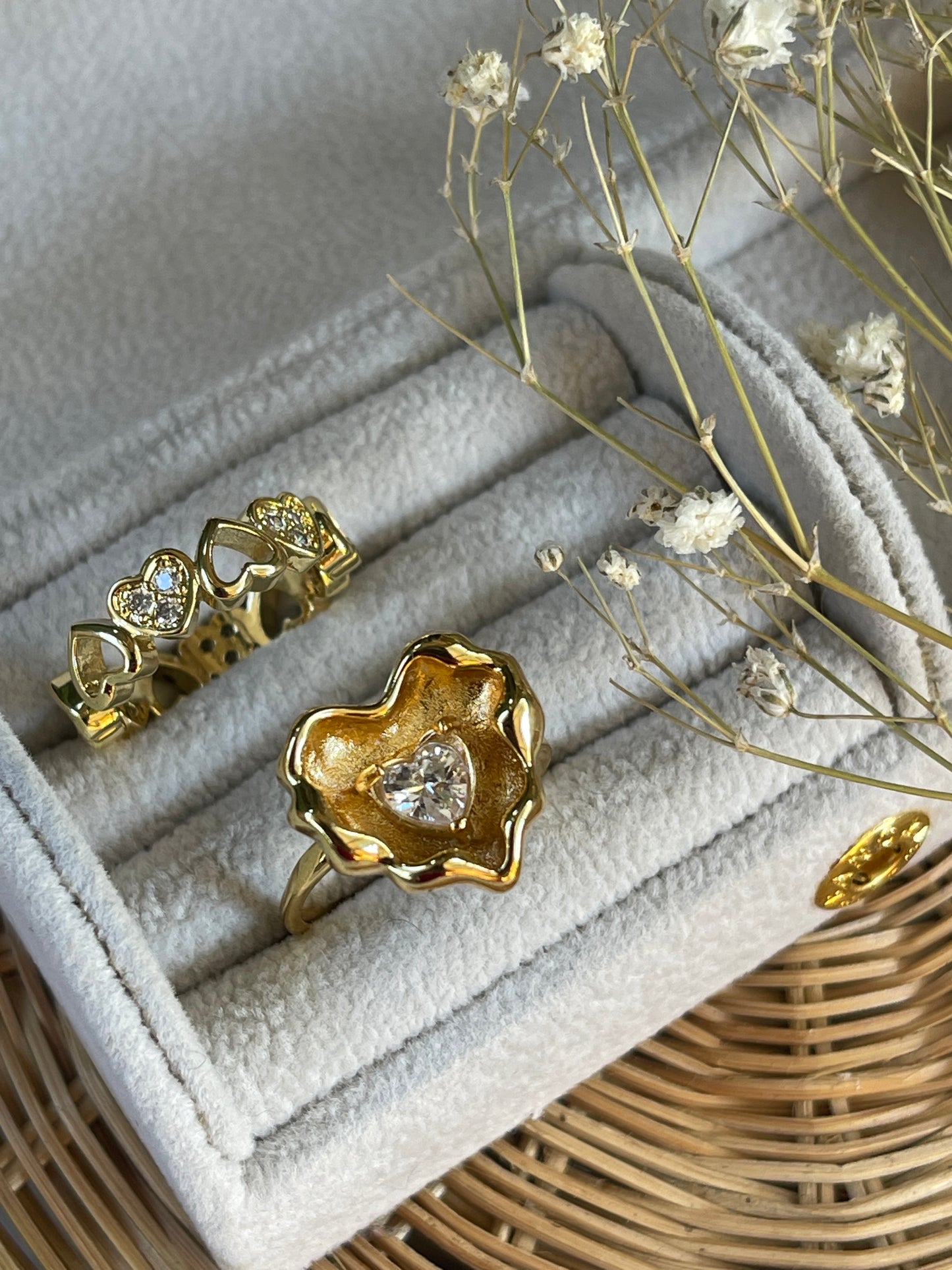 Anillo corazón