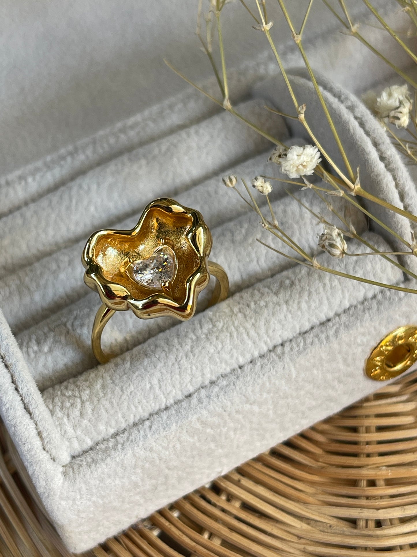 Anillo corazón