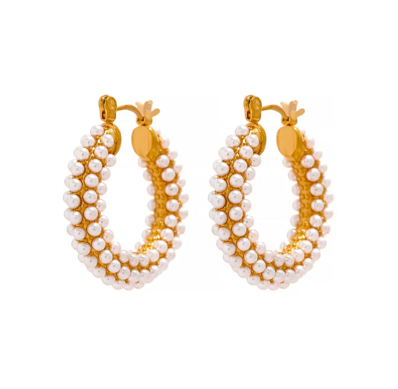 Hoops de perlitas