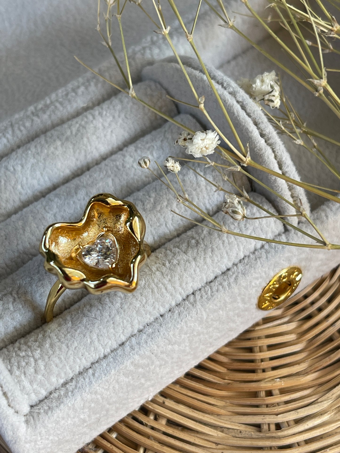 Anillo corazón