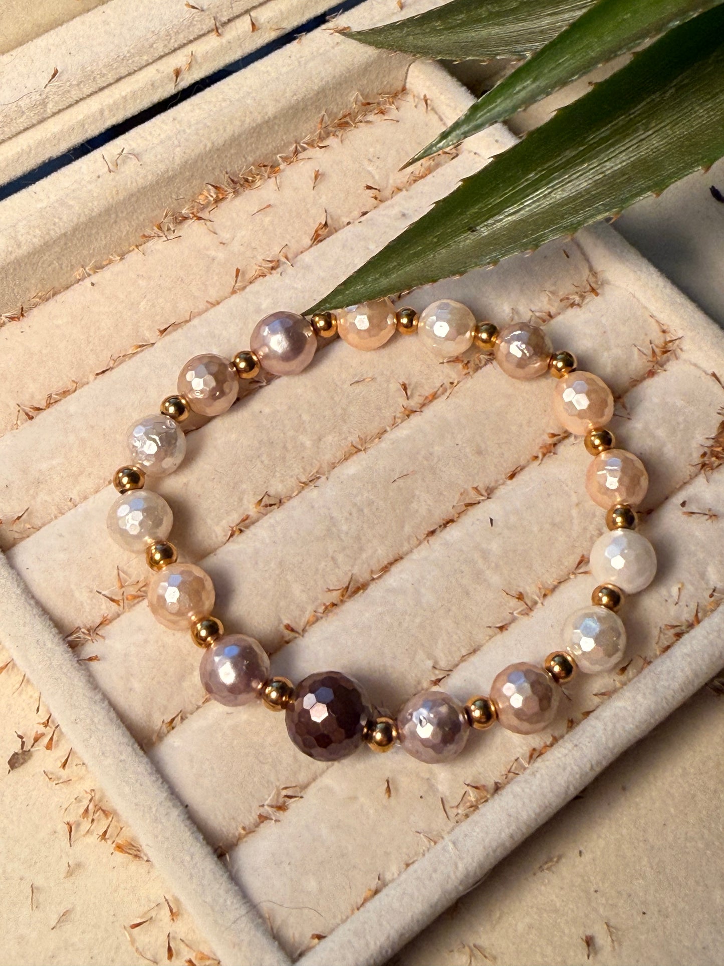 Pulsera perla shell