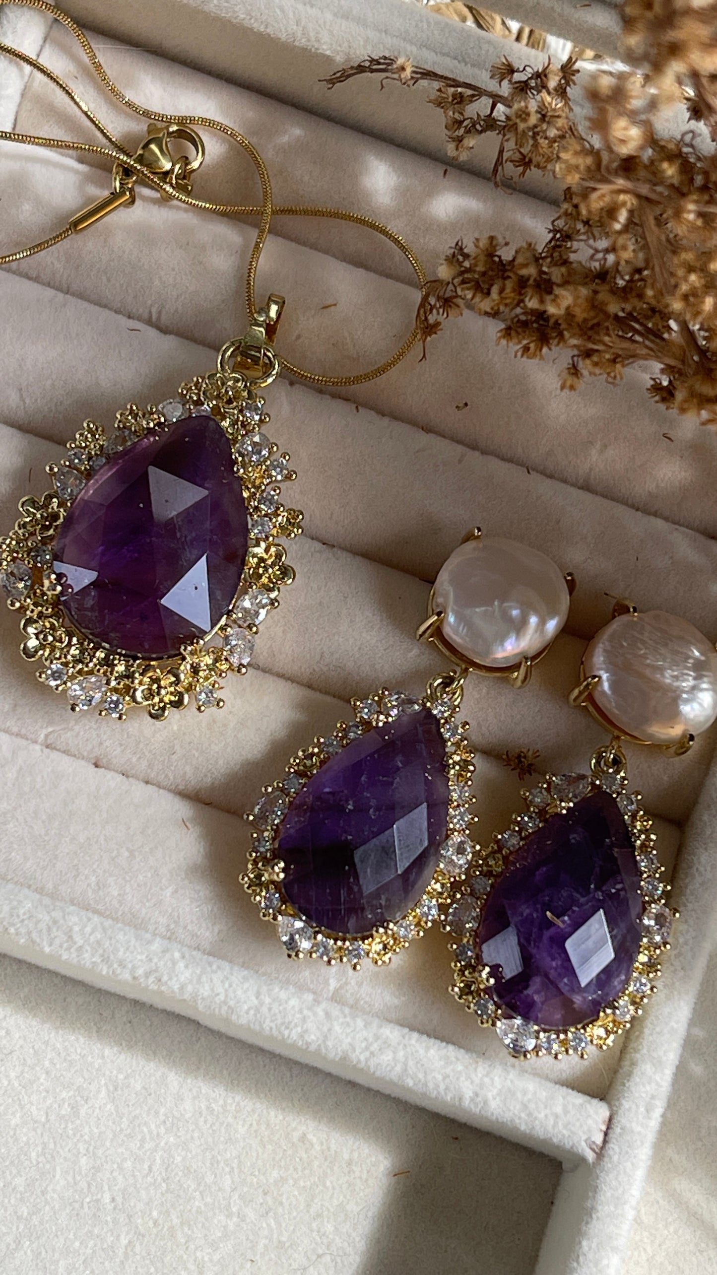 Set amatista