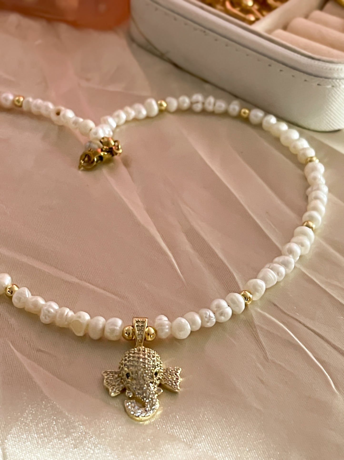 Collar de Perlas elefante