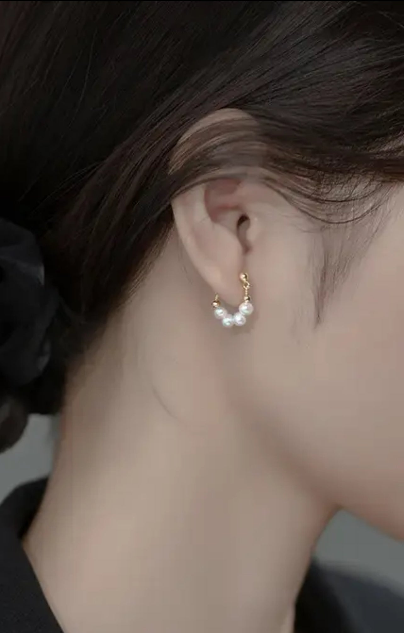 Arete de perla