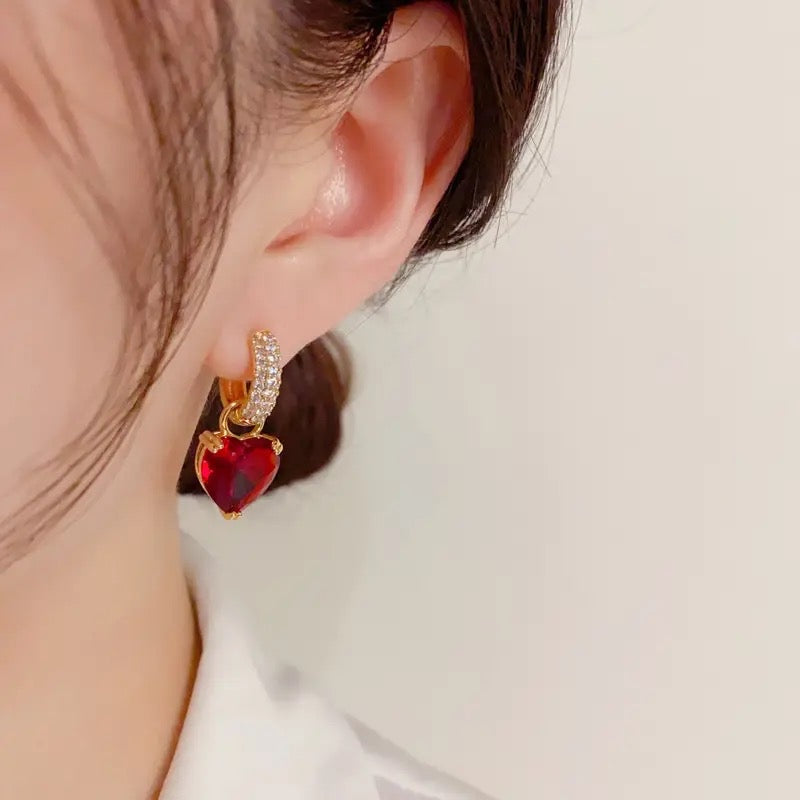Arete de corazón