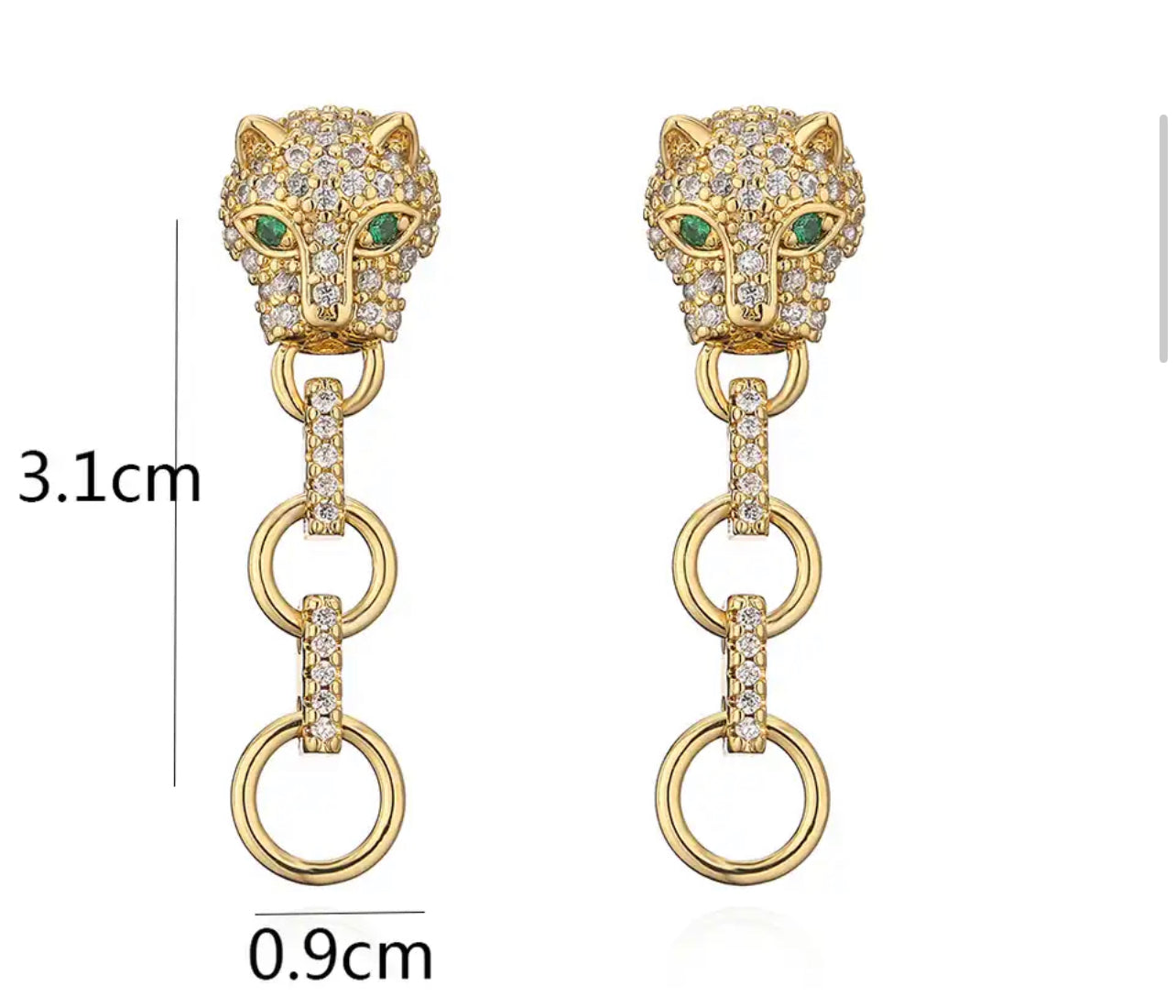 Arete estilo Cartier