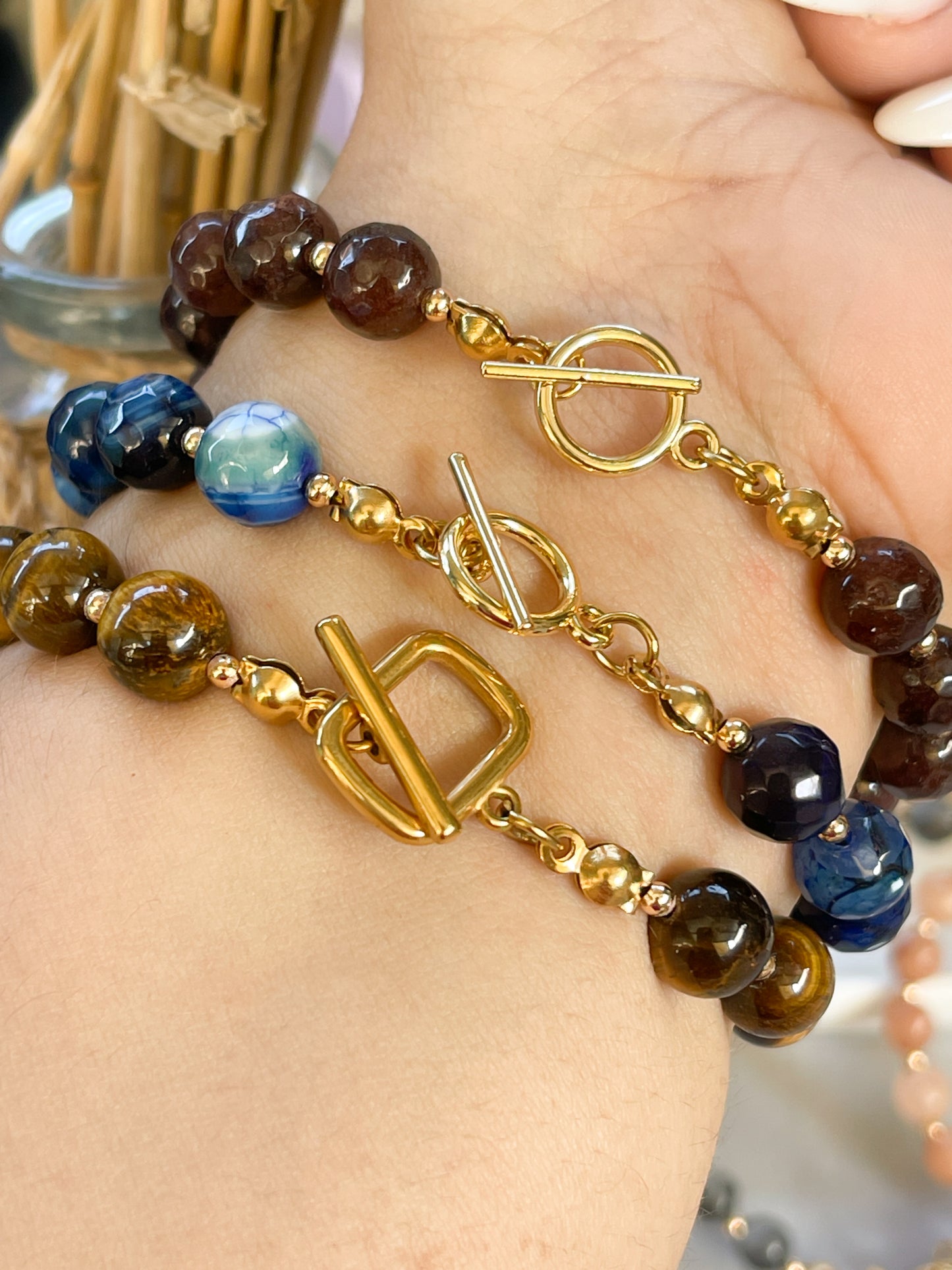 Pulsera ojo de tigre
