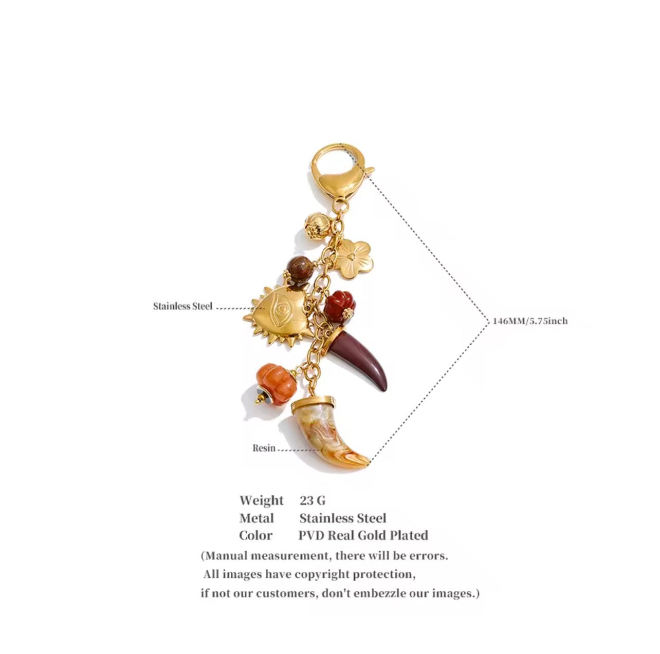 Llavero calabaza 🎃