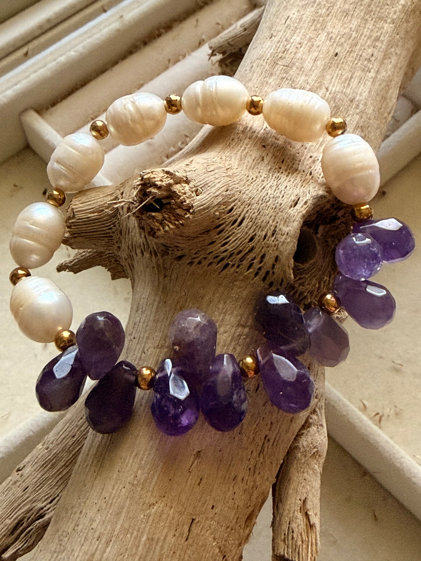 Pulsera con amatista