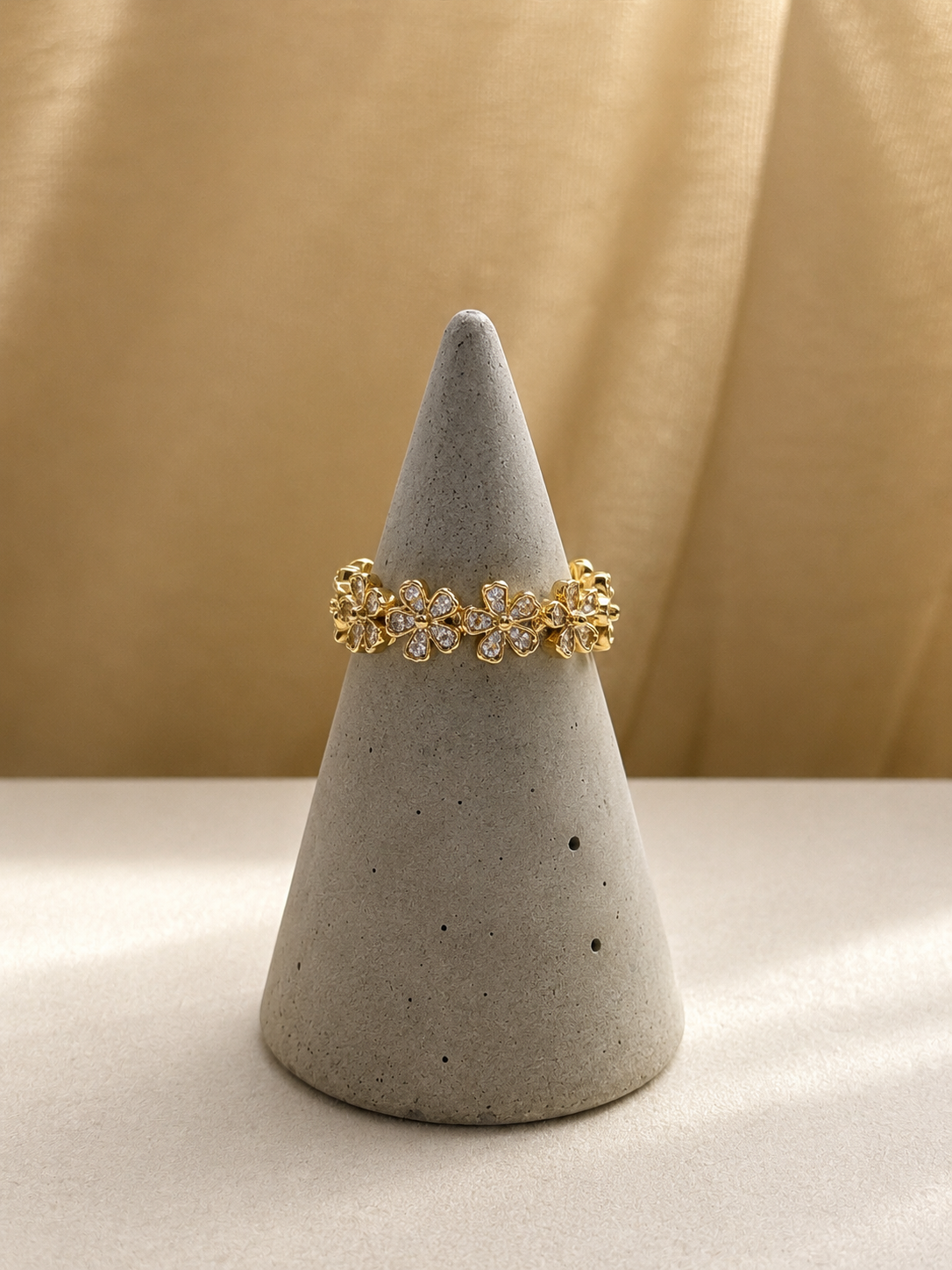 Anillo flor