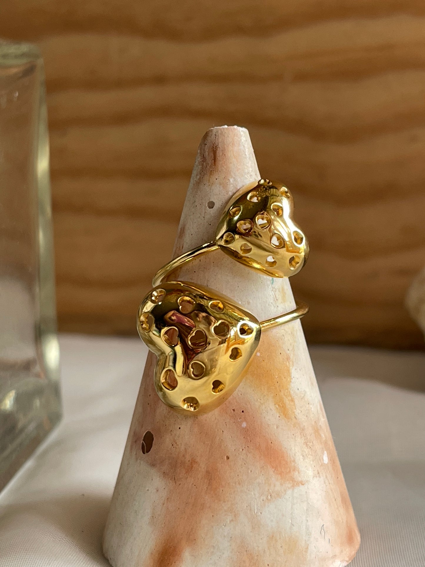 Anillo corazones