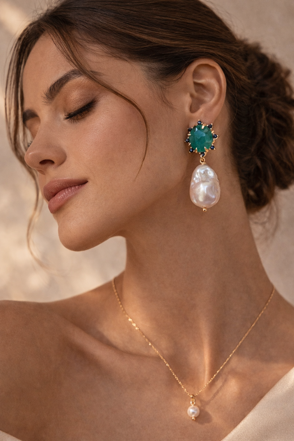 Arete barroca gota