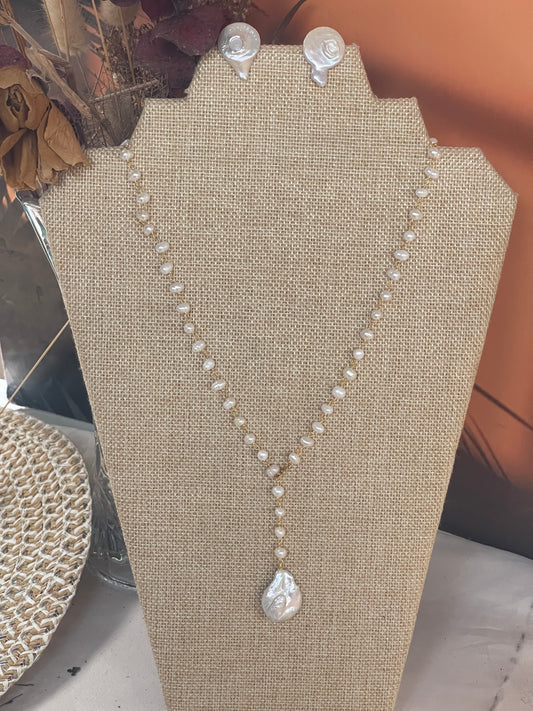 Collar perlas
