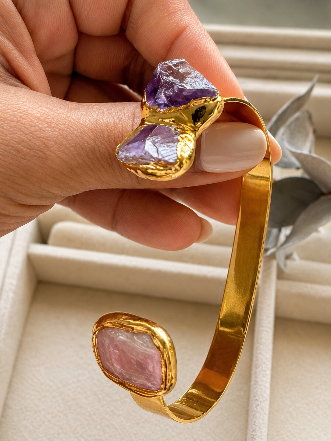 Brazalete  amatista