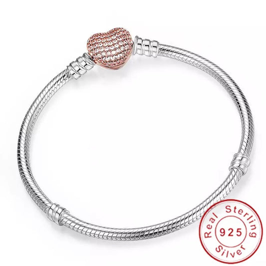 Pulsera estilo Pandora 18cm