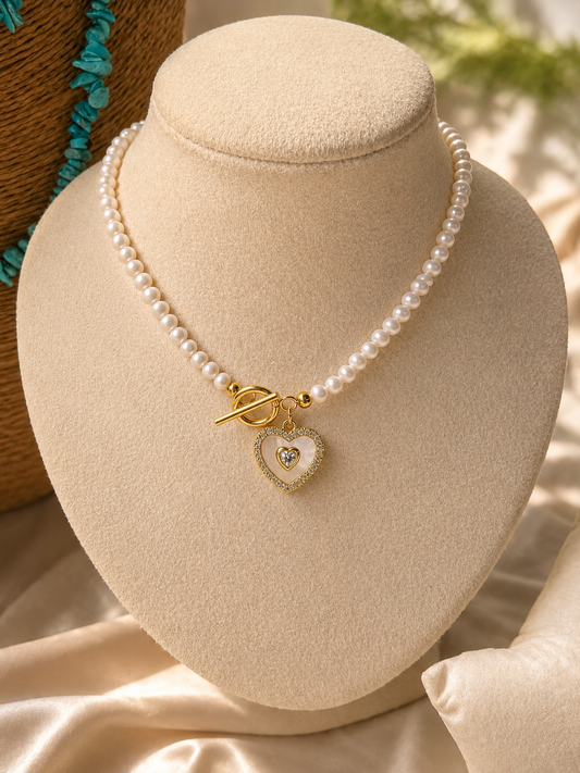 Collar corazón