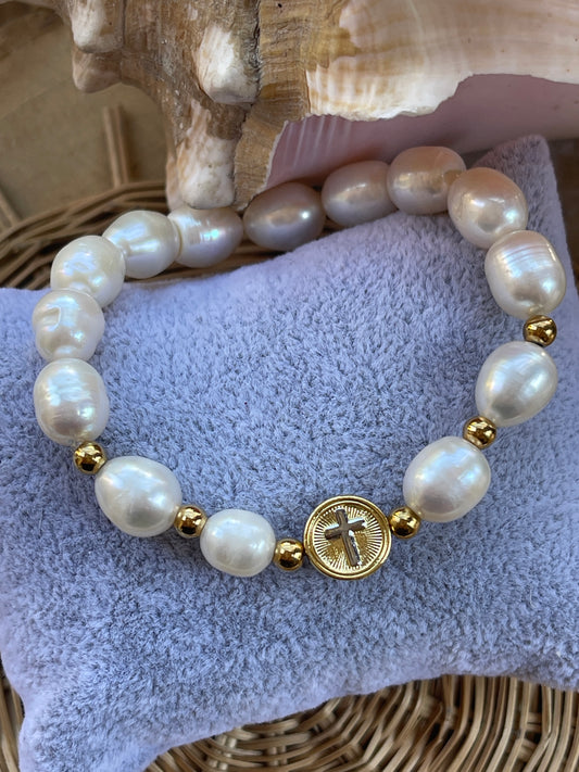 Pulsera cruz