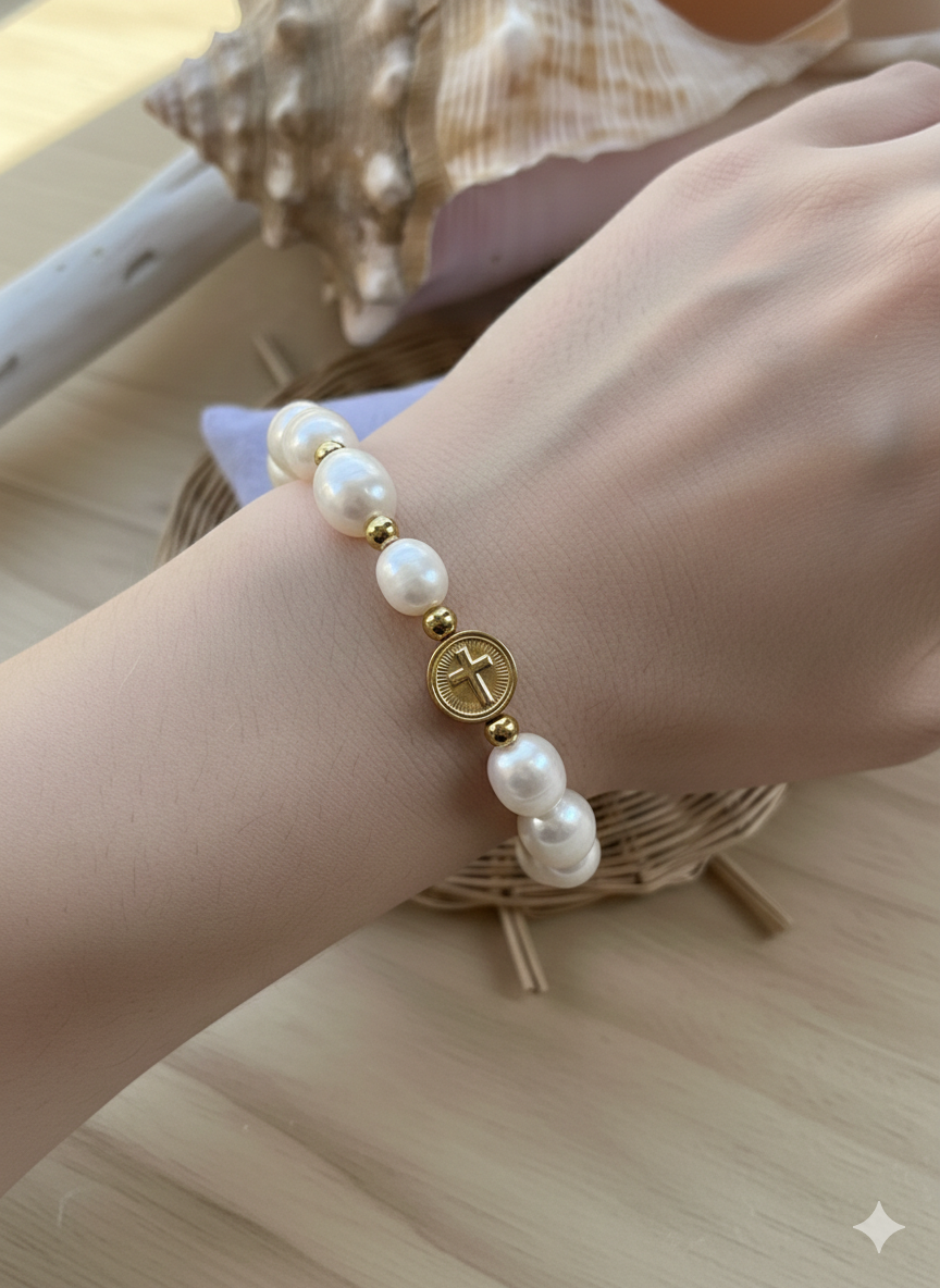 Pulsera cruz