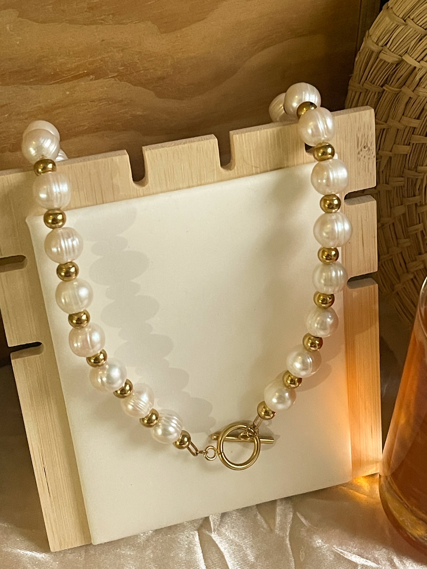 Collar de perlas cultivadas