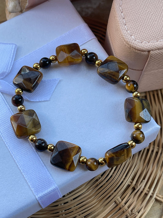 Pulsera ojo de tigre