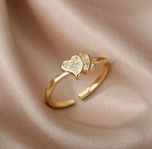 Anillo corazones