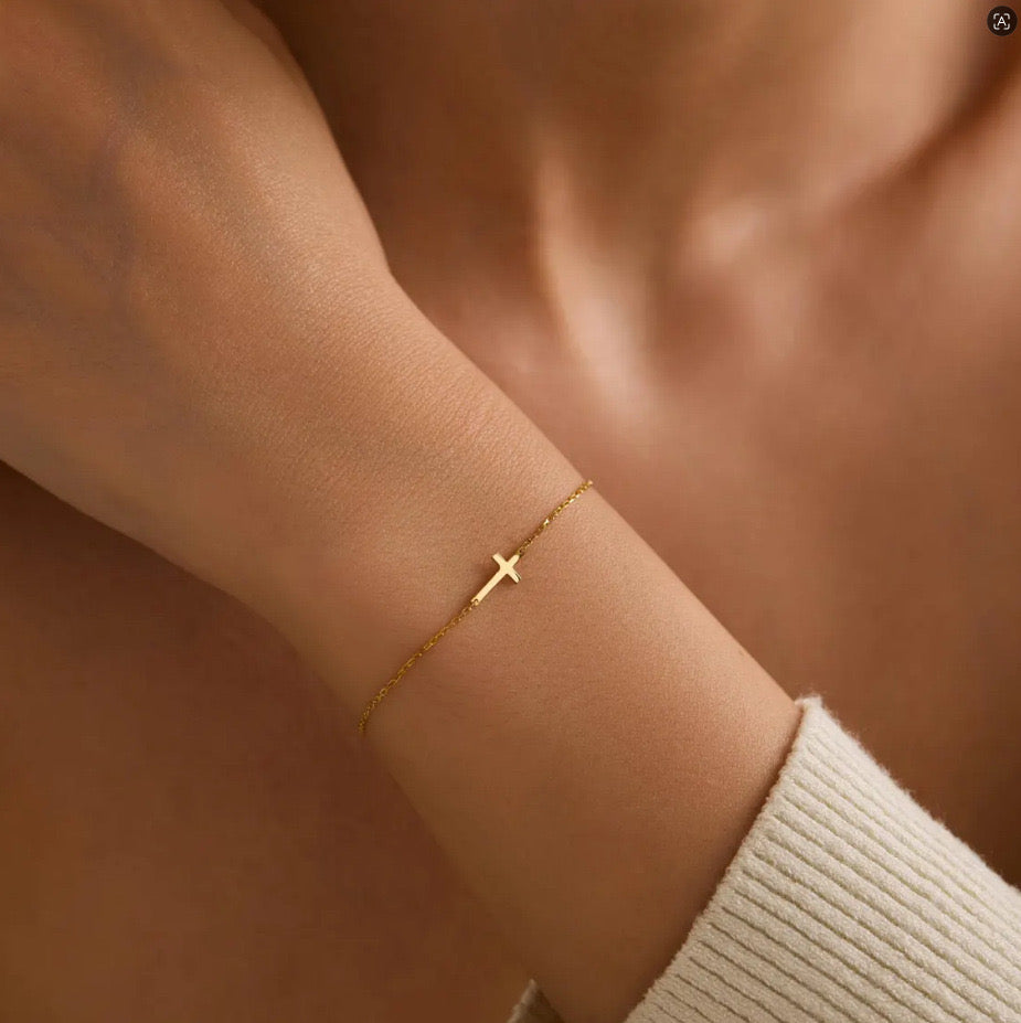 Pulsera de cruz